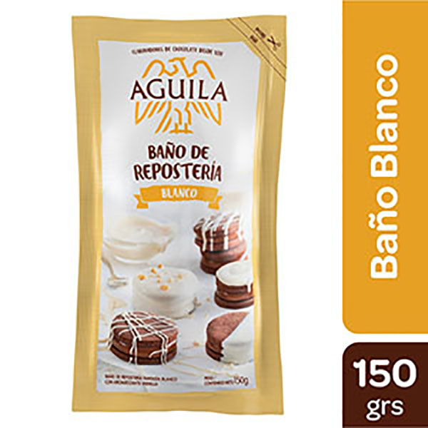 AGUILA BAÑO REPOSTERIA BCO X150GR