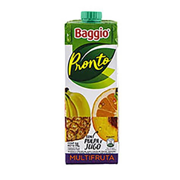 BAGGIO JUGO MULTIFRUTA X1L