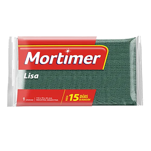 MORTIMER ESPONJA LISA X1U