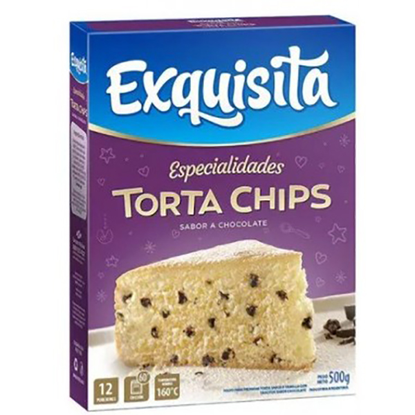 EXQUISITA TORTA CHIPS X500G