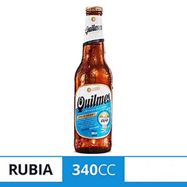 QUILMES PORRON CERVEZA NO RET.340CC