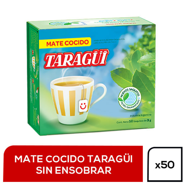 TARAGUI MATE COCIDO SAQ.S/E.X50U