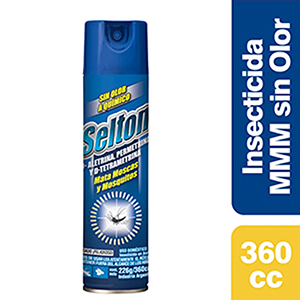 SELTON INSECTICIDA AZUL MMM S/OLOR 360CC