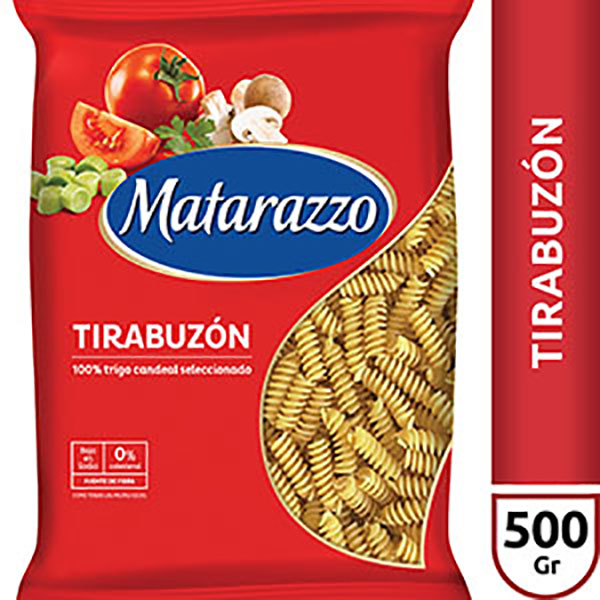 MATARAZZO FIDEOS TIRABUZON X500G