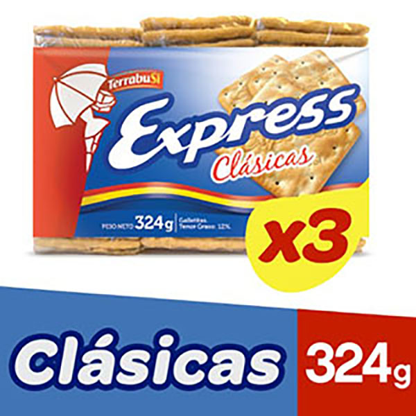 EXPRESS GALLETITAS 3UX108G