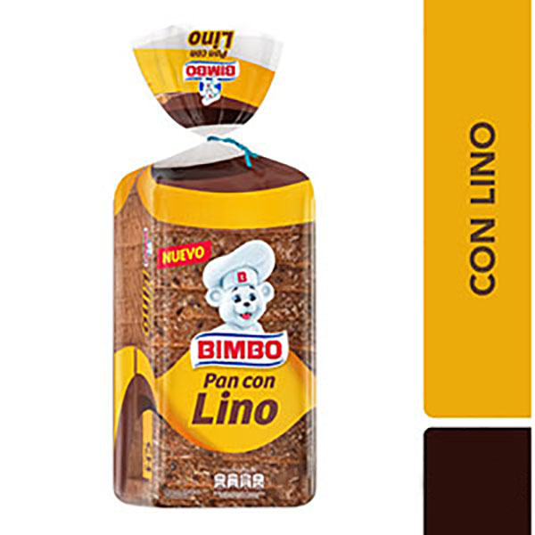 BIMBO PAN CON LINO X 400 GR
