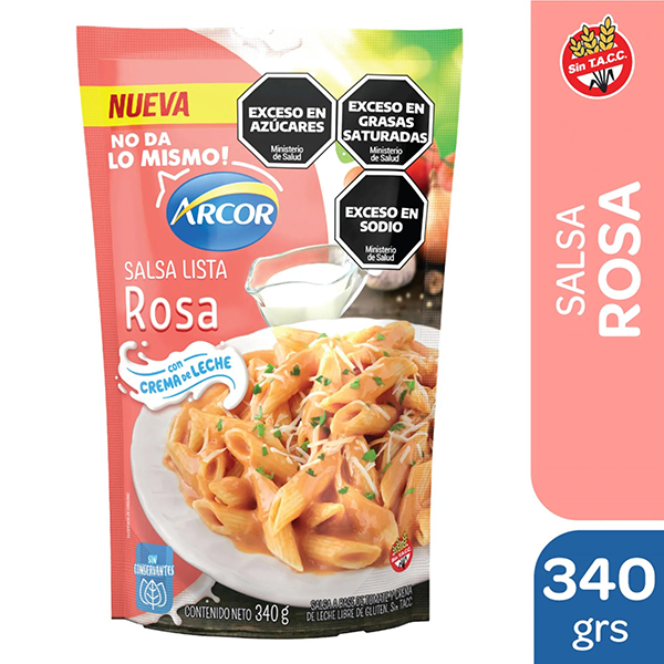 ARCOR SALSA ROSA D/P X340GR