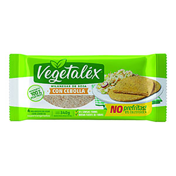 VEGETALEX MILANESA SOJA C/CEB.X4