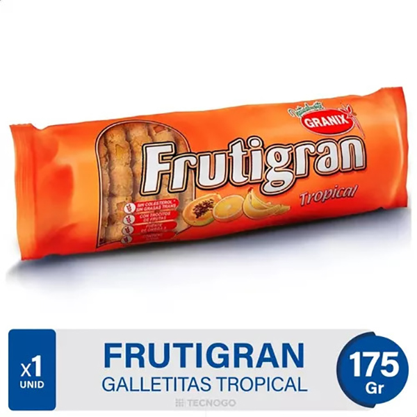 FRUTIGRAN GALLETITAS TROPICAL X175G