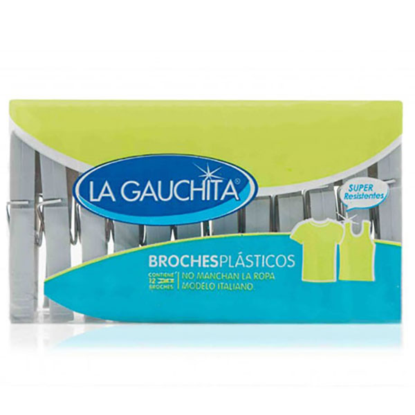 LA GAUCHITA BROCHES PLAST.ITAL.X12