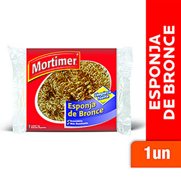 MORTIMER ESPONJA BRONCE X1U