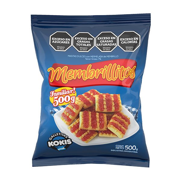 KOKIS GALLETITAS MEMBRILLITOS 500