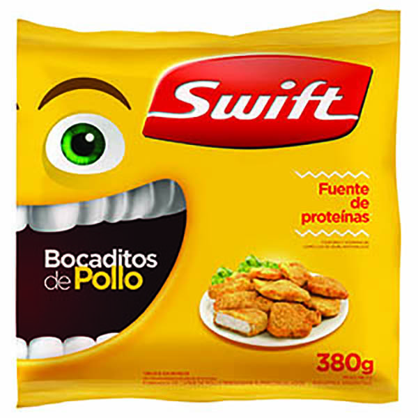 SWIFT BOCADITOS DE POLLO X380GR