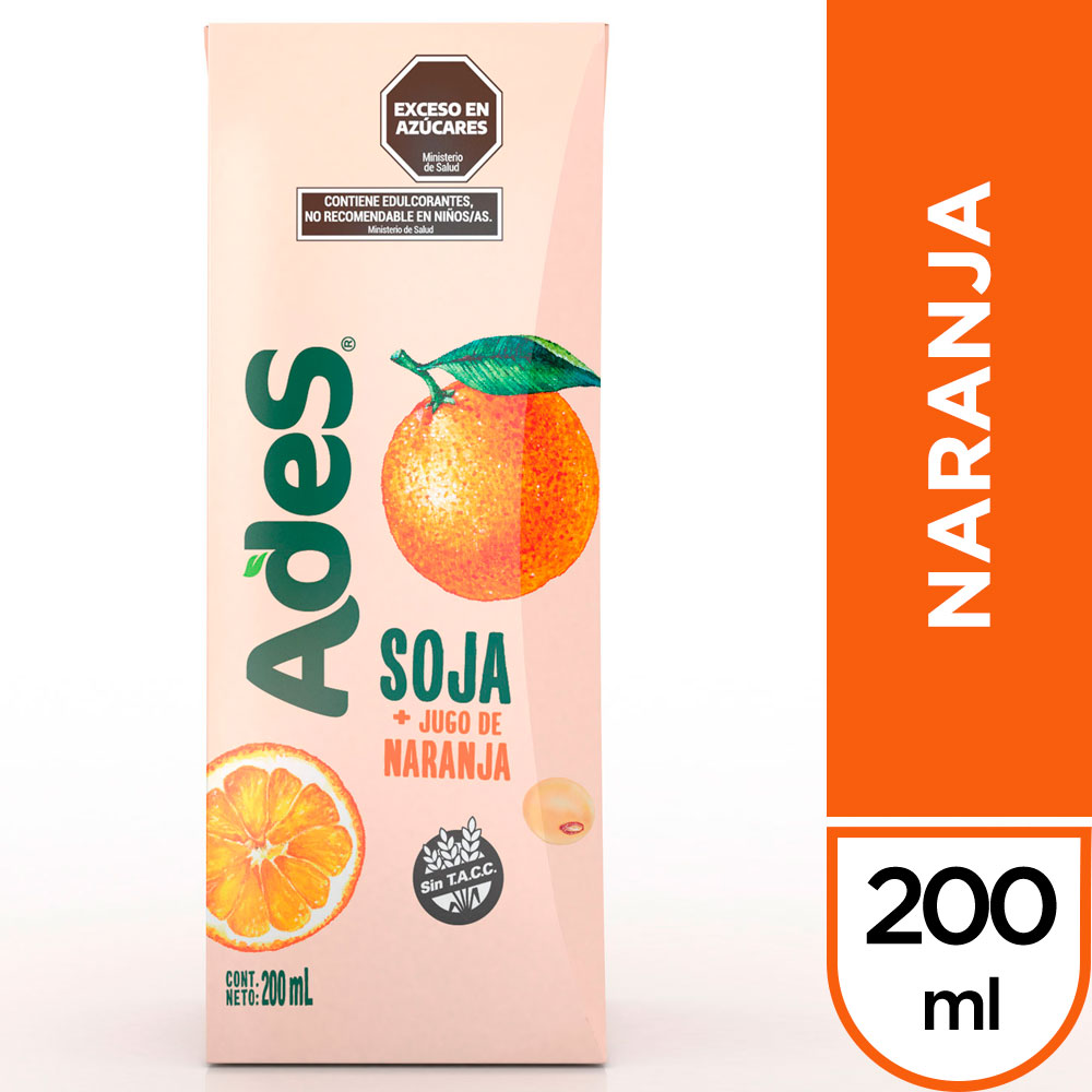 ADES JUGO NARANJA X200CC