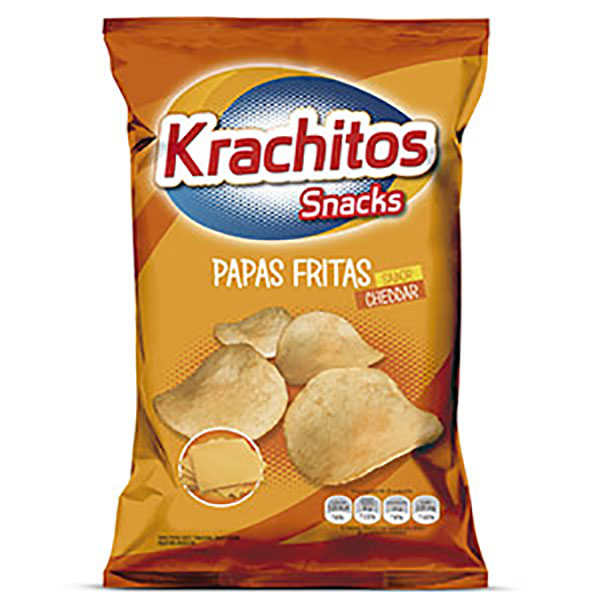 KRACHITOS PAPAS FRITAS CHEDD.55G