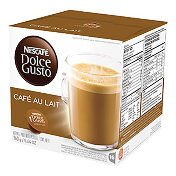 NESCAFE CAFE AU LAIT X 16 CAP