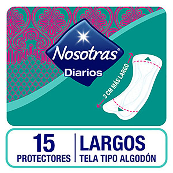 NOSOTRAS PROTECTOR DIARIO LARGOSX15U