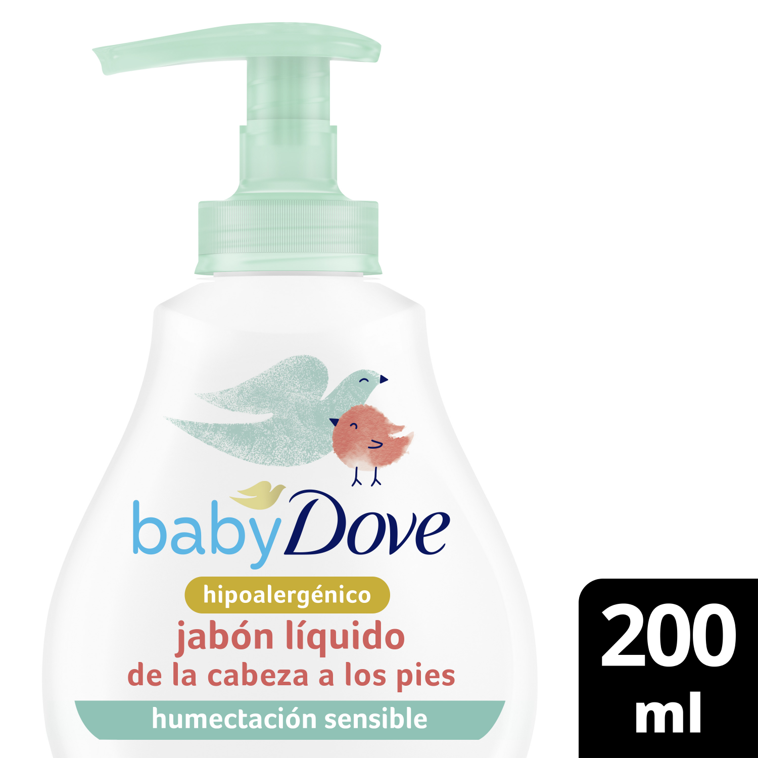 DOVE BABY JABON LIQUIDO SENS. X200CC