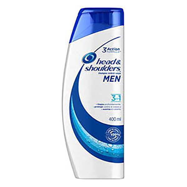 H&S SHAMPOO 3 EN 1 MEN 375ML