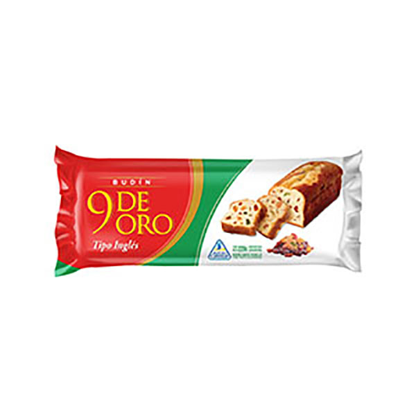 9 DE ORO BUDIN INGLES X170GR