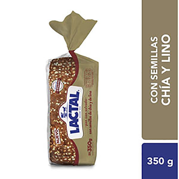 LACTAL PAN C/SEMILLAS X350GR