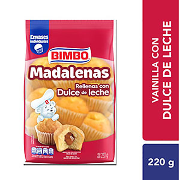 BIMBO MADALENAS RELL.D.L. 180 GR