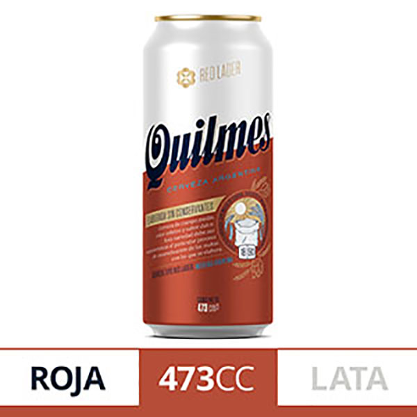 QUILMES RED LAGER CERVEZA 473CC