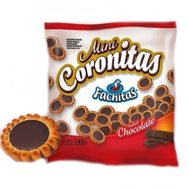 FACHITAS GALLETITAS M/CORONIT.CHOC X140G