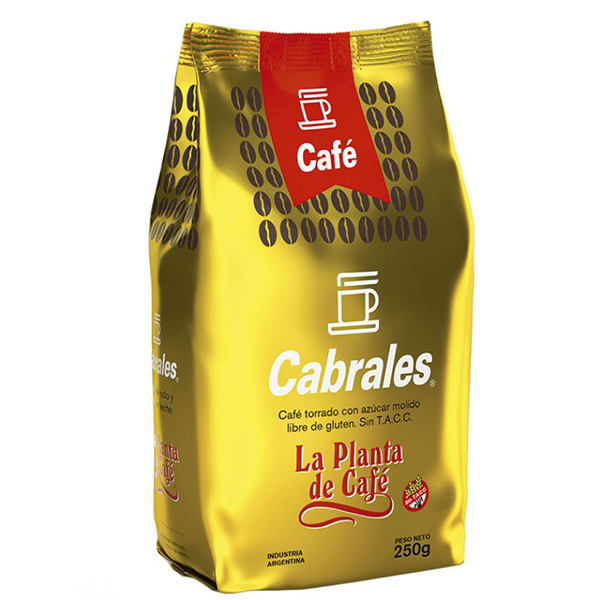CABRALES L.PLANTA CAFE MOL.X250G
