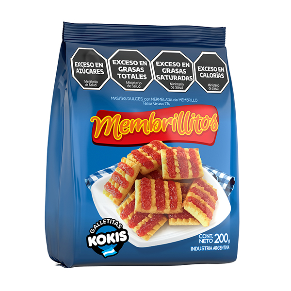 KOKIS GALLETITAS MEMBRILLITOS 200G