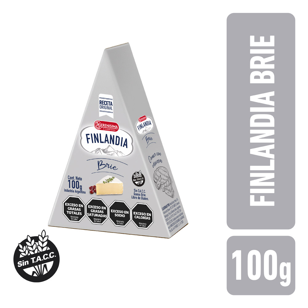 FINLANDIA Q BRIE NAT X100G