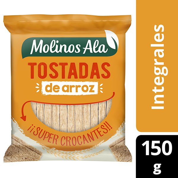 ALA TOSTADAS DE ARROZ INTEGRALX150GR