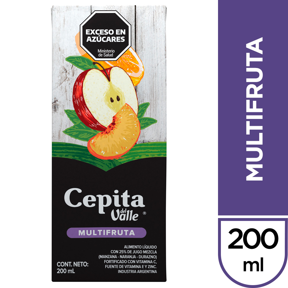 CEPITA JUGO MULTIFRUTA T/B X200CC