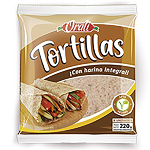 ORALI TORTILLAS MEX.INTEGRAL 6U