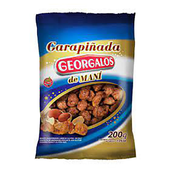 GEORGALOS GARRAPIÑADA MANI X200GR