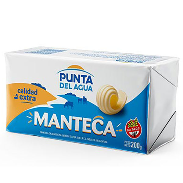 PUNTA DEL AGUA MANTECA 200 GR