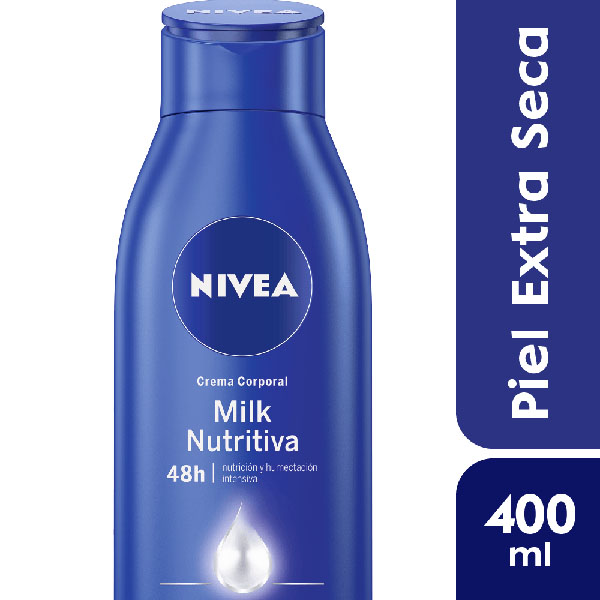 NIVEA CREMA MILK NUTRITIVA X400ML
