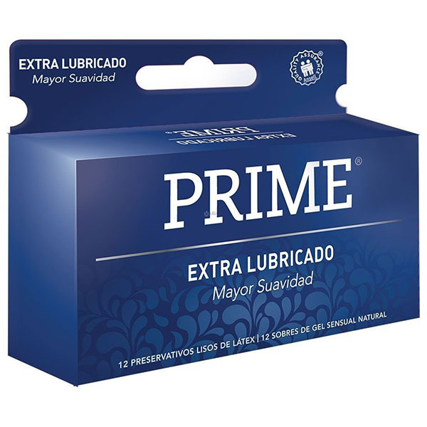 PRIME PRESERVATIVO EXT.LUBRIC.X6U