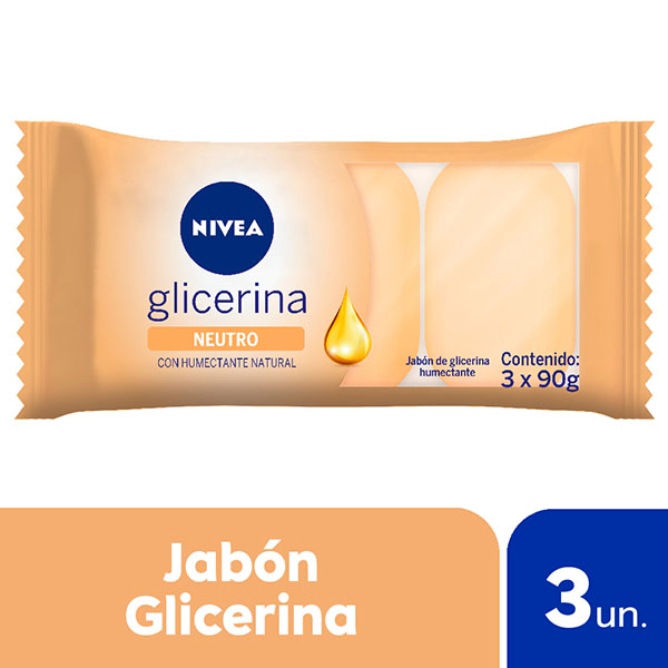 NIVEA JABON GLICERINA NEUT 3X90GR