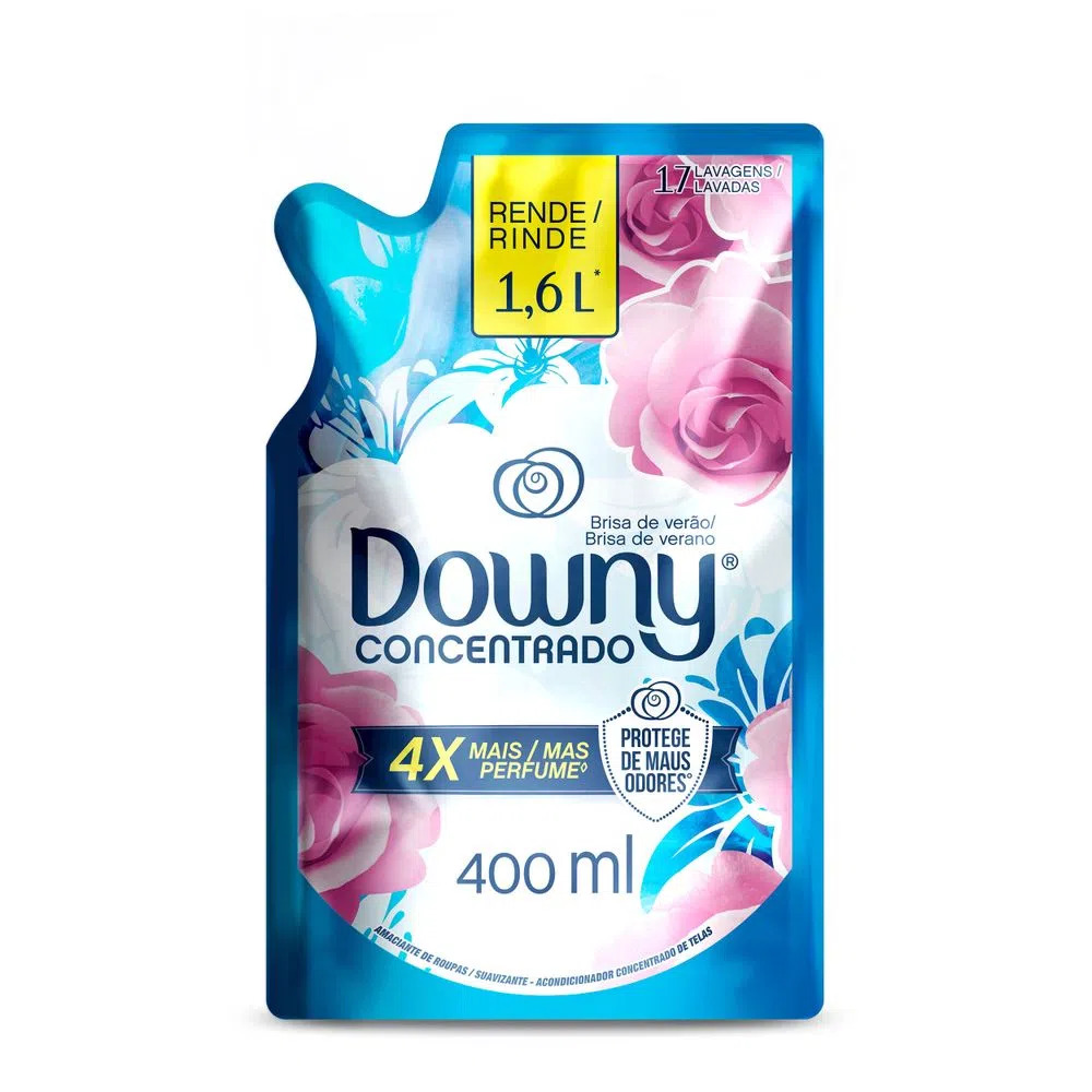 DOWNY SUAV.BR.VERAO D/P 400ML