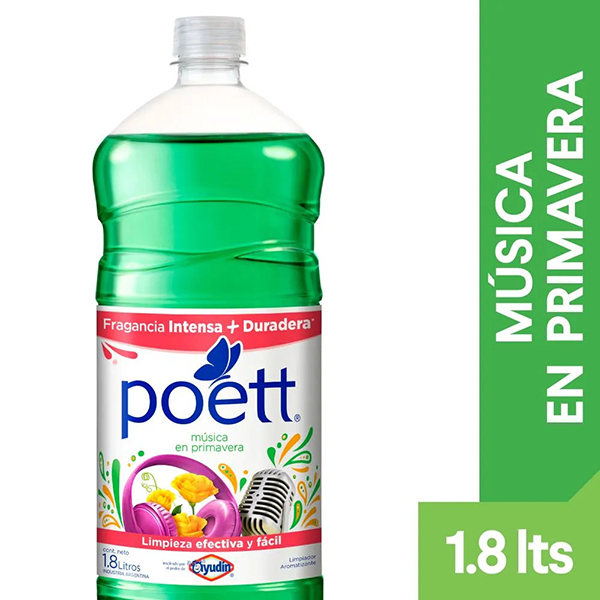 POETT LIQ DESINFECT PRIMV X1.8L