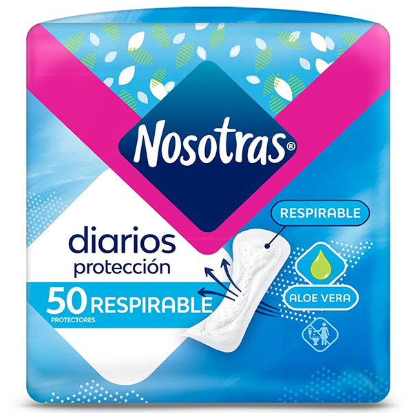 NOSOTRAS PROT DIARIO RESPIRABLE C/ ALOE X50