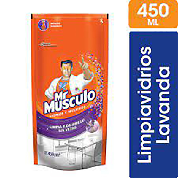MR MUSCULO VIDRIOS Y MULT. LAVAN DP 450 CC