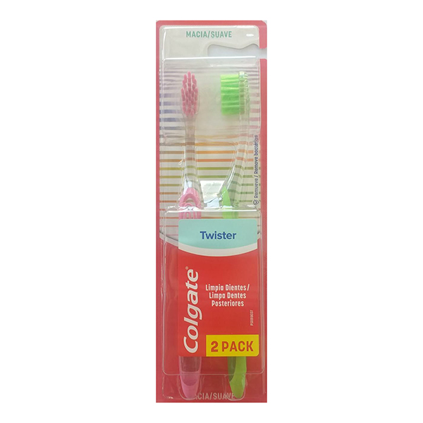 COLGATE TWISTER CEPILLO 2X1 LIM.SVE