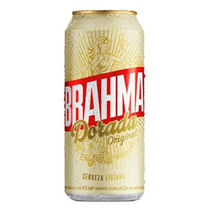 BRAHMA CERVEZA DORADA 473ML