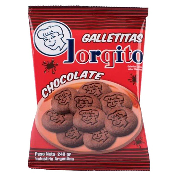 JORGITO GALLETITA CHOCOLATE X240GR