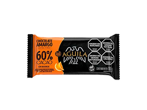 AGUILA CHOCOLATE NARANJA X100G