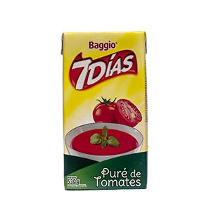 SIETE DIAS PULPA DE TOMATE X520GR