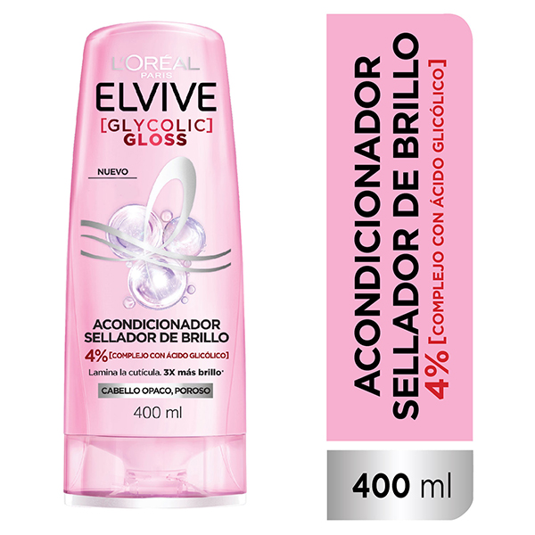 ELVIVE GLYCO GLOSS ACOND. X400ML