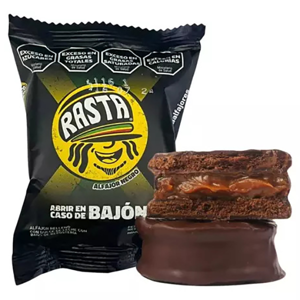 RASTA ALFAJOR NEGRO X70GR